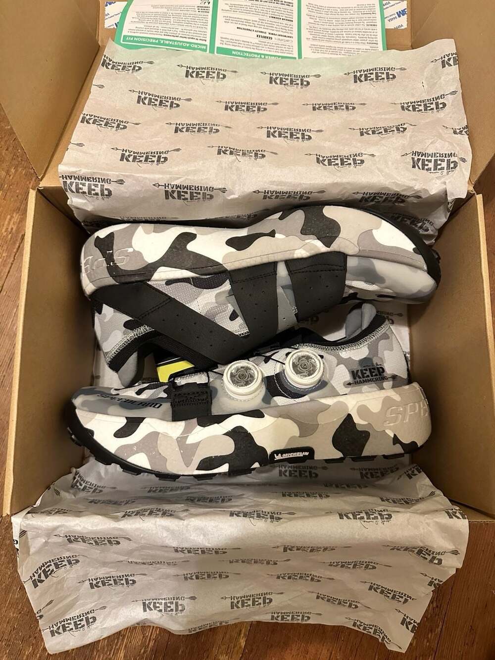 Speedland GS:RAR Cam Hanes Size 10 Camo Trail Running Shoes
